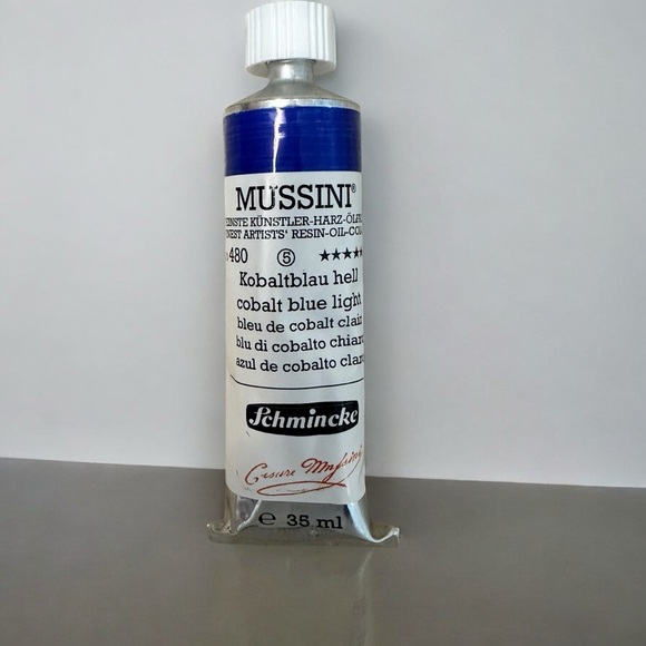 Schmincke Mussini Oil Paint Set of 5 High Quality Oil Paint Brand New - Picture 2 of 6